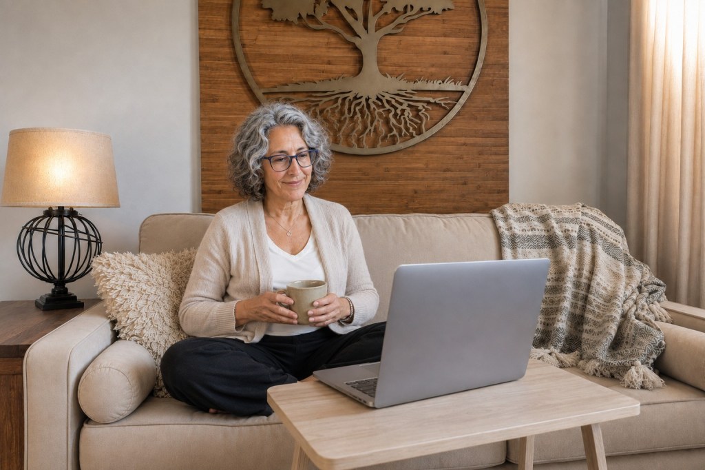 Yael DiPlacido, LCSW, providing online therapy from her Missouri office